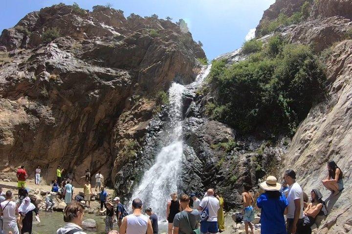 Marrakech :Ourika Atlas Waterfalls & Berber Culture Day Trip⁠