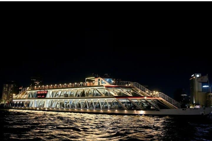 Cairo : Luxury Nile Topaz Dinner Cruise, Belly Dance & Shows