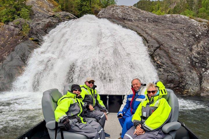 Private Cruise: Mostraumen by Zodiac or Lux Pontoon Boat