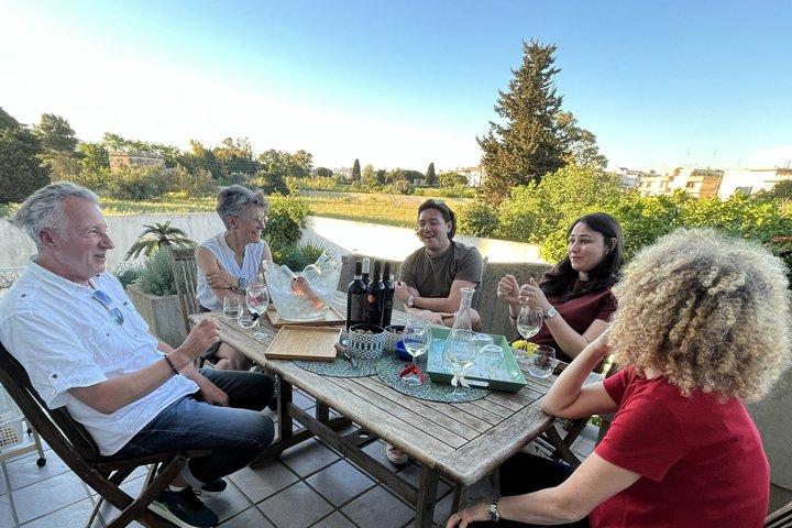 Fresh pasta workshop, Salento wine tasting, and social dinner.