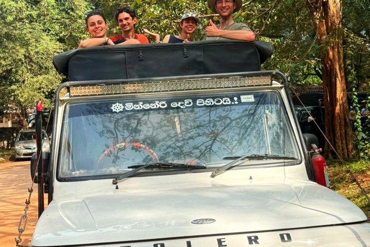 Minneriya National Park Jeep Safari Adventure
