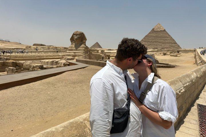 Best Day Tour To Giza Pyramids & Sphinx & Wind Sail Boat