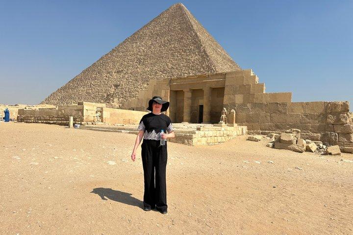 Best Day Tour To Giza Pyramids & Sphinx & Wind Sail Boat