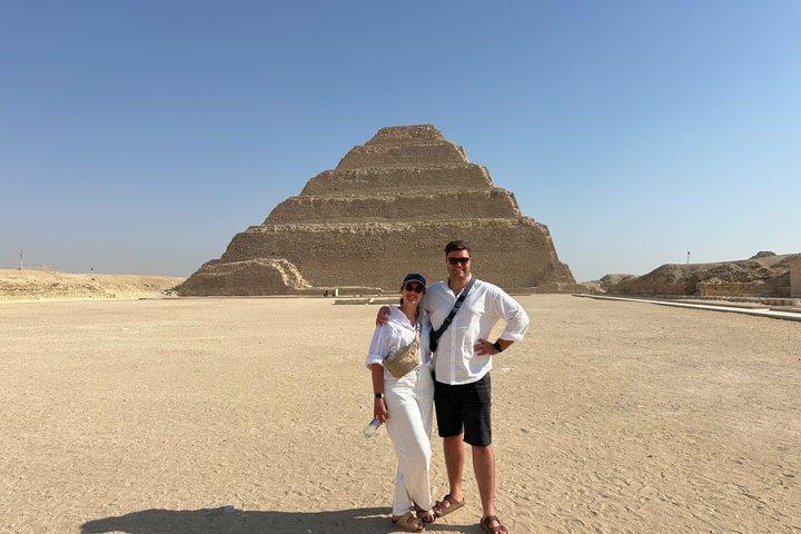 Cairo Pyramids Tour: Giza, Sphinx, Saqqara, Memphis & Dahshur