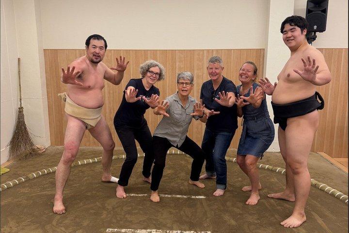 Tokyo Sumo & Food: Wear a Mawashi on a Real Clay Ring!
