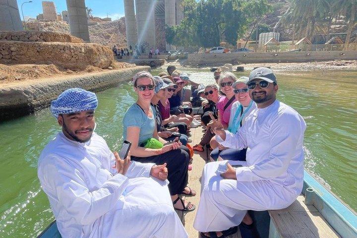 Muscat to Wadi Shab and Bimmah Sinkhole Day Tour