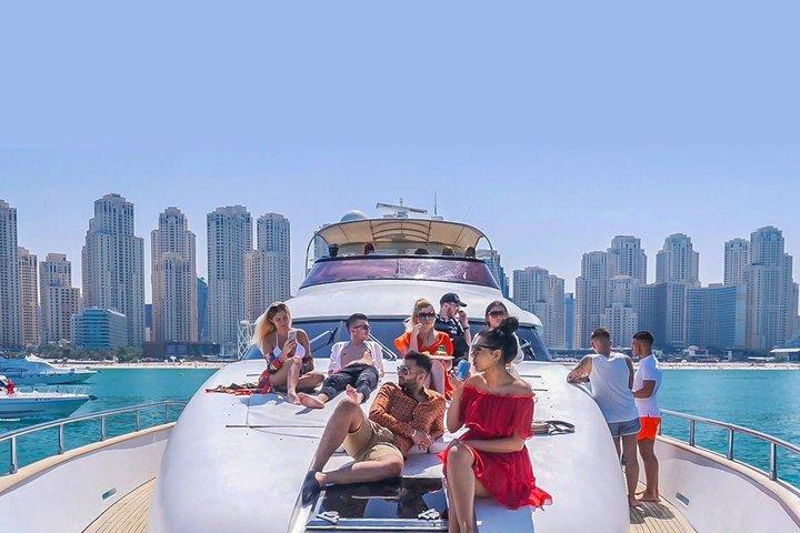 Dubai Marina Sunset Cruise | Golden Hour Luxury Sunset Cruise