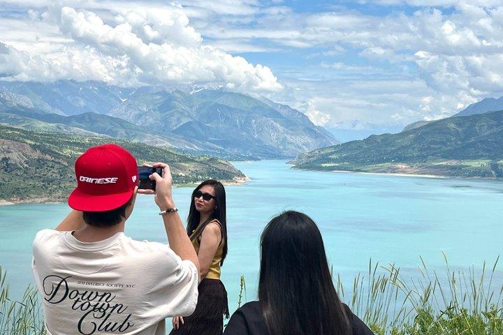 Day trip to Charvak lake, Chimgan & Amirsoy ski resort mountains