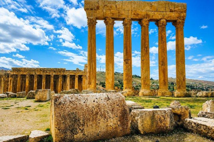 Private Full-Day Tour to Jeita Grotto, Baalbek and Ksara from Beirut