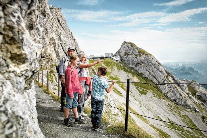 Mt. Pilatus Golden Roundtrip Private Day Tour from Basel