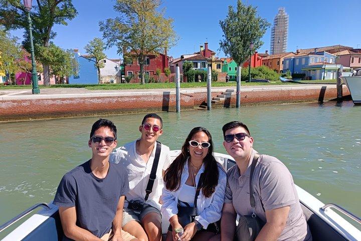 Private boat tour of the Venetian lagoon Murano Burano Torcello