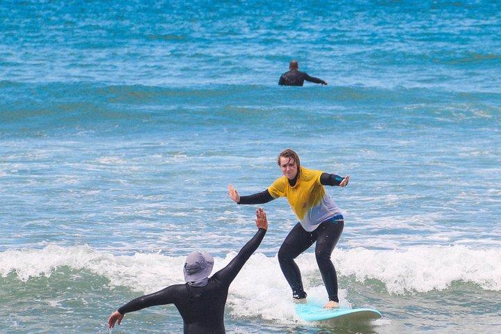 Experience a Local Surf Lesson in Cascais or Lisbon