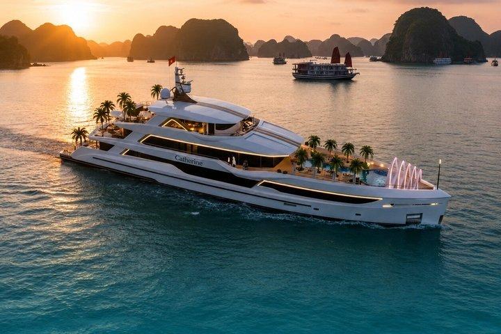 Experience Top Luxury Halong Bay Cruise With Limousine Transfer