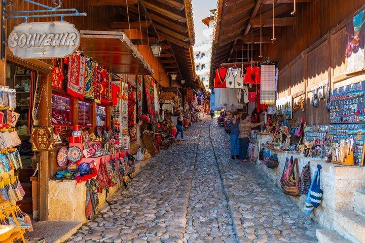 Kruja Castle, Old Bazaar and Sarisalltik Shrine Day Tour