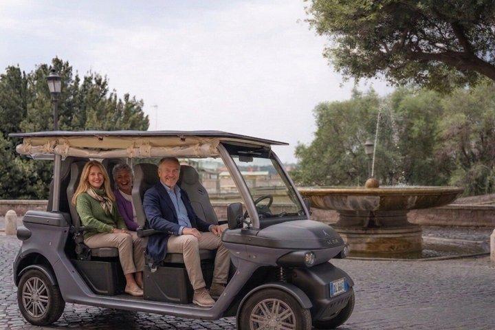 3-Hour Private Tour of Rome with Golf Cart