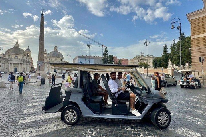 3-Hour Private Tour of Rome with Golf Cart