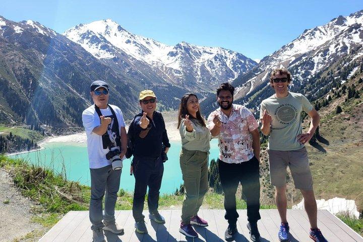 Big Almaty Lake tour by car till lake, or hiking, Almarasan gorge