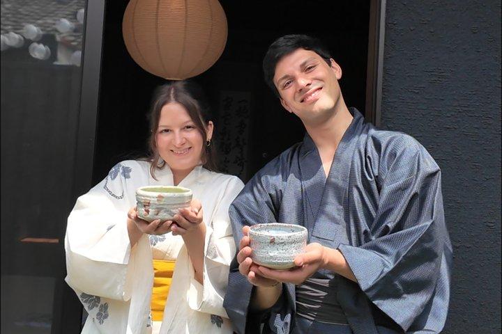 100% Private Tea Ceremony,Calligraphy and Kimono in Kyoto