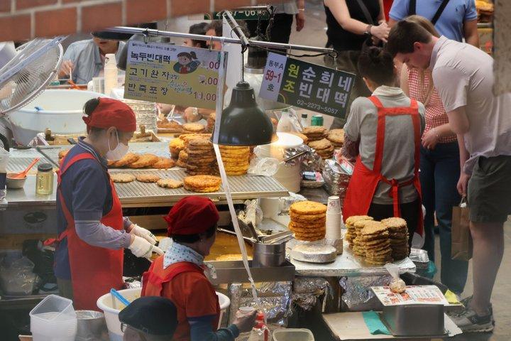 Street Food in Ghwangjang and Dongdaemun Market