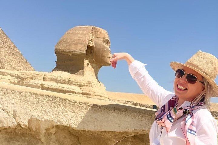 Giza Pyramids with Sphinx & 9 pyramids with Camel and Lunch