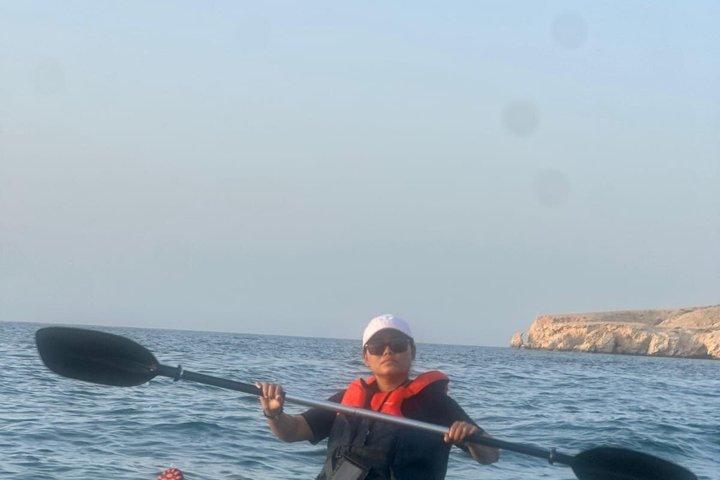Sunrise and Sunset Kayaking Muscat