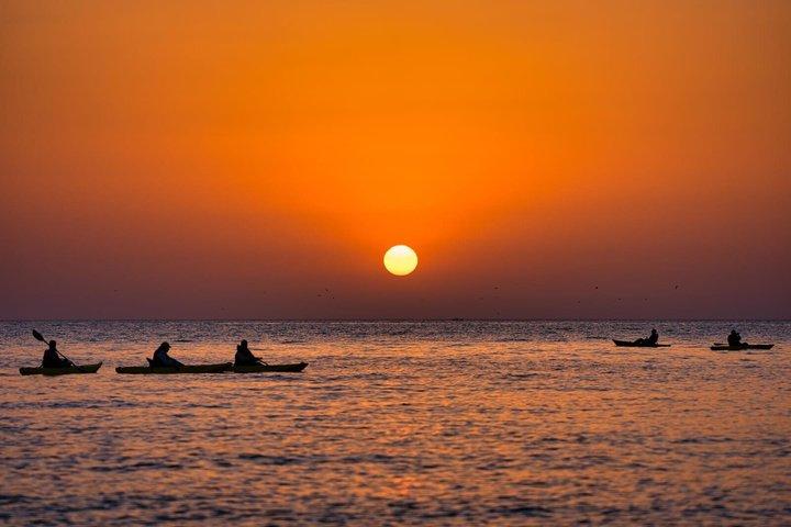 Sunrise and Sunset Kayaking Muscat