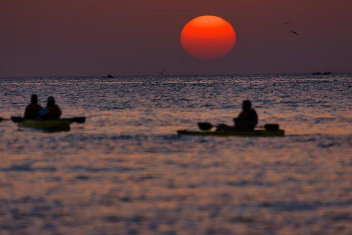 Sunrise and Sunset Kayaking Muscat