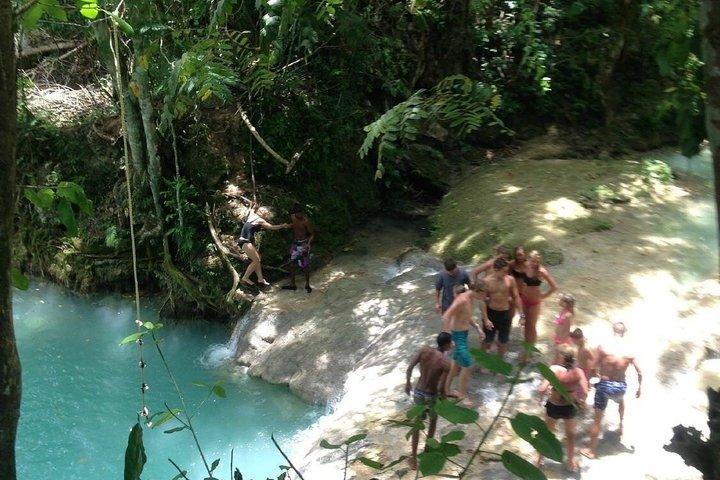 Blue Hole Falls & Ocho Rios from Montego Bay & Falmouth Jamaica