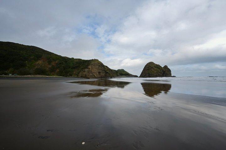 Private Auckland Tour Mt Eden, Waterfall, Black Sand Beaches etc