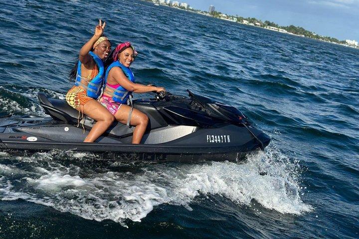 Miami Beach Jetski Rental and Free Scenic Boat