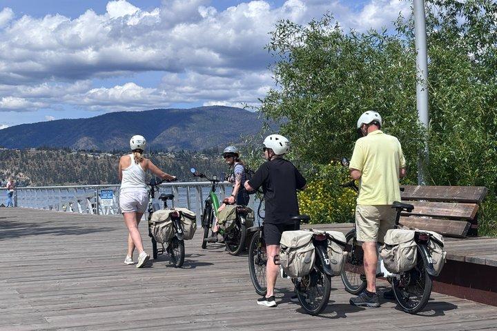 Kelowna Guided E-Bike Wine Tour with Tastings and Okanagan Lunch