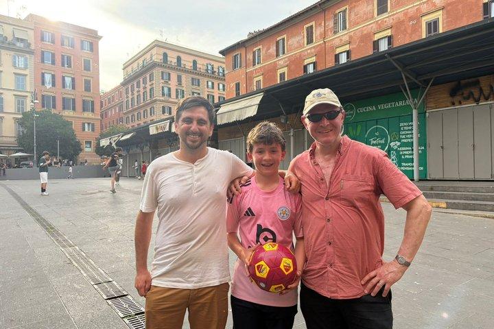 Rome Street Football Experience & City Walk