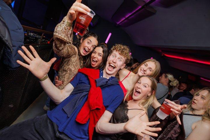 Prague Pub Crawl with Karlovy Lazne Entry and Shots