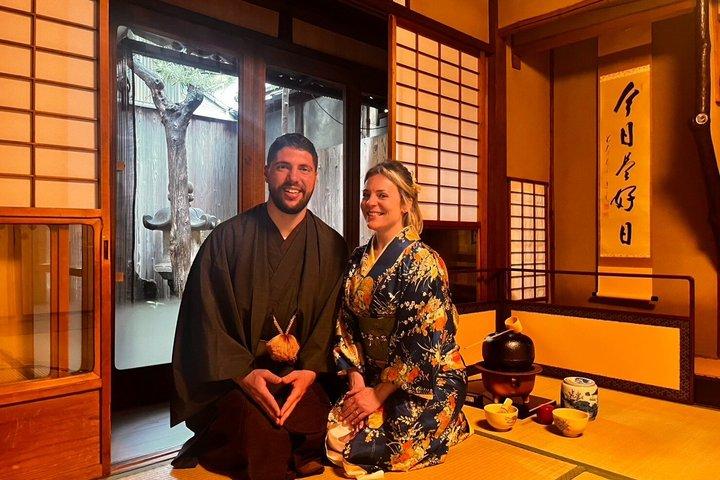 Private Kyoto Authentic Tea Ceremony in a 100 Year Old House