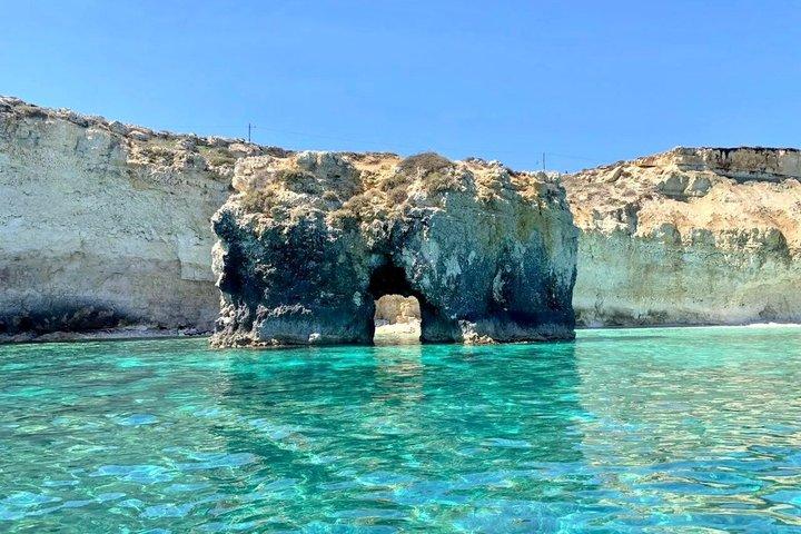 Boat tour of Ortigia Island and sea caves