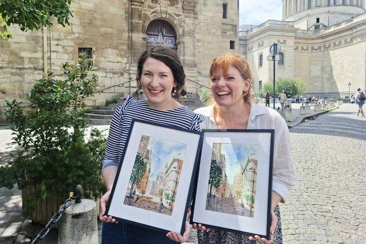 Cinematic Watercolor Workshop and Tea Experience at Boma Café