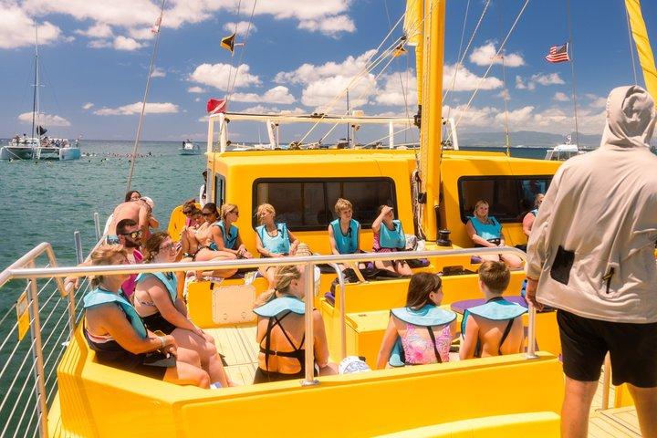 90 Minute Turtle Canyon Waikiki Catamaran Snorkel