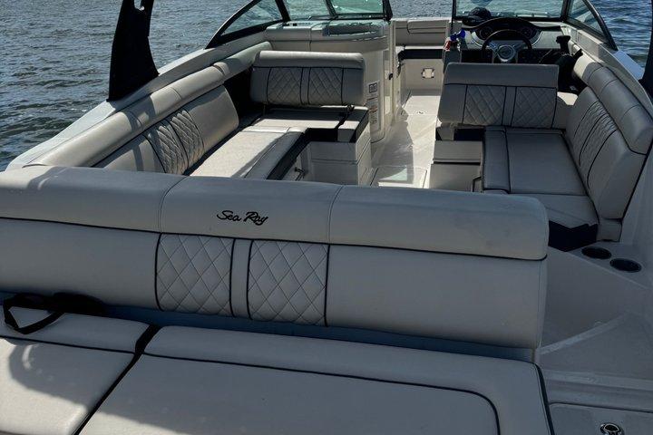 Miami Private Boat Rental with Champagne, Sandbars & Floating Mat