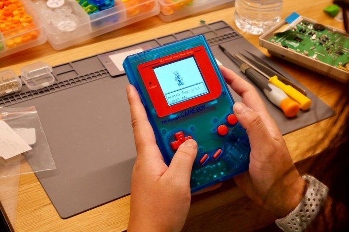 Game Boy Mod Workshop in Akihabara, Tokyo