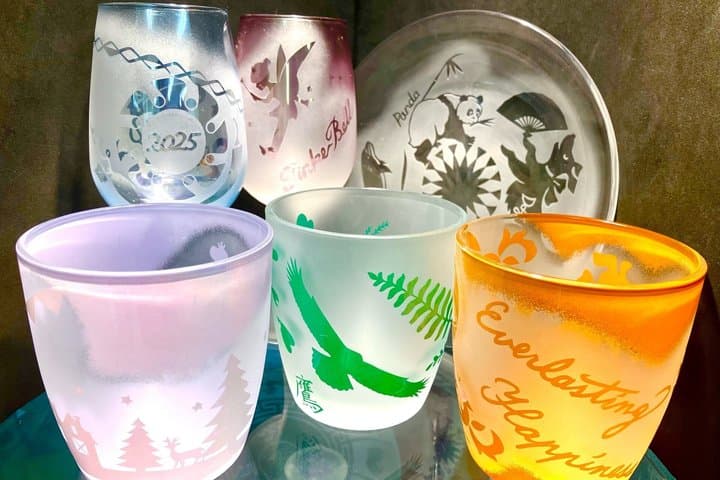 Lets Make Cool Glasses with Sand Shaving Glass Crafts