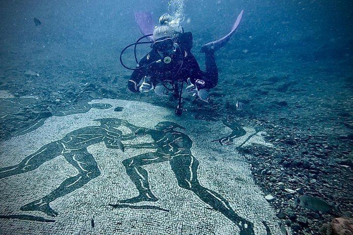 Diving at the Baia Submerged Park for certified divers
