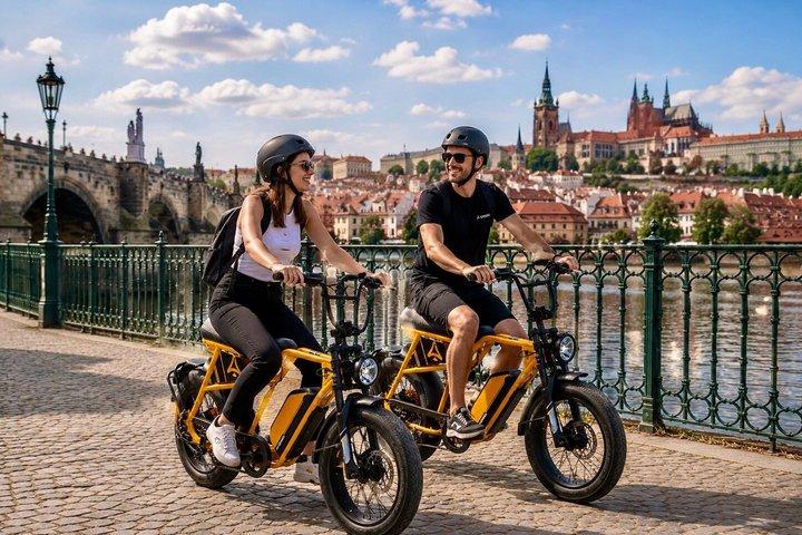 Old Town & Castle side on Chopper E-BIKE (small group)