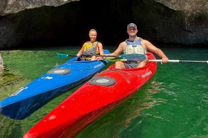 Private Emerald Cave Kayak Tour with Hotel Pickup