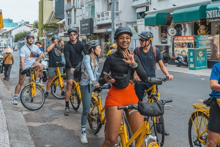 Saigon Bike Tour: Hidden Train Street, Boat & Floating Temple