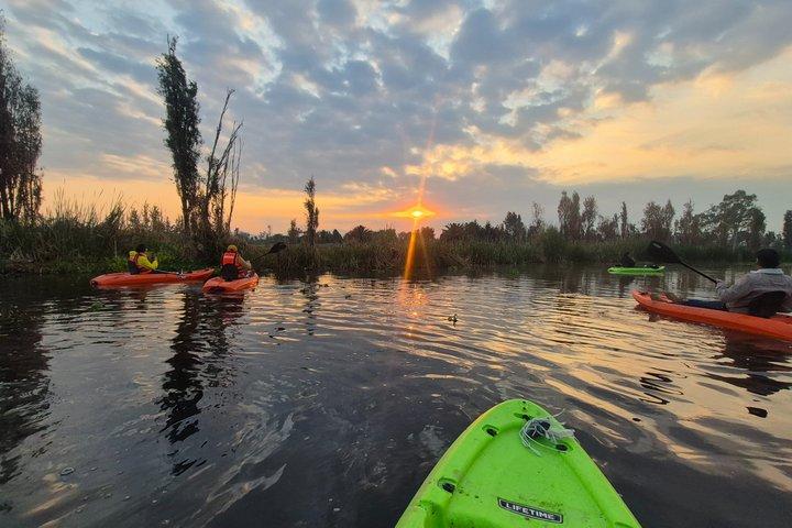Sunrise in Xochimilco with Chinampa and Breakfast