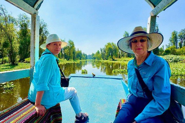 Prehispanic Xochimilco:Sailing Chinampas, axolotls, bird watching