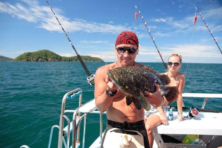 Phuket Bottom Fishing and Spinning Day Tour in the Andaman Sea