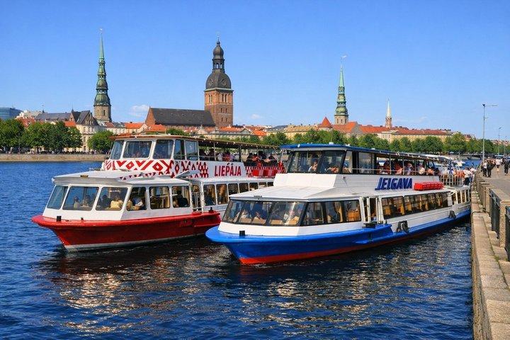 Top City Panorama Cruise With Bar & WiFi by boat Jelgava/Liepaja