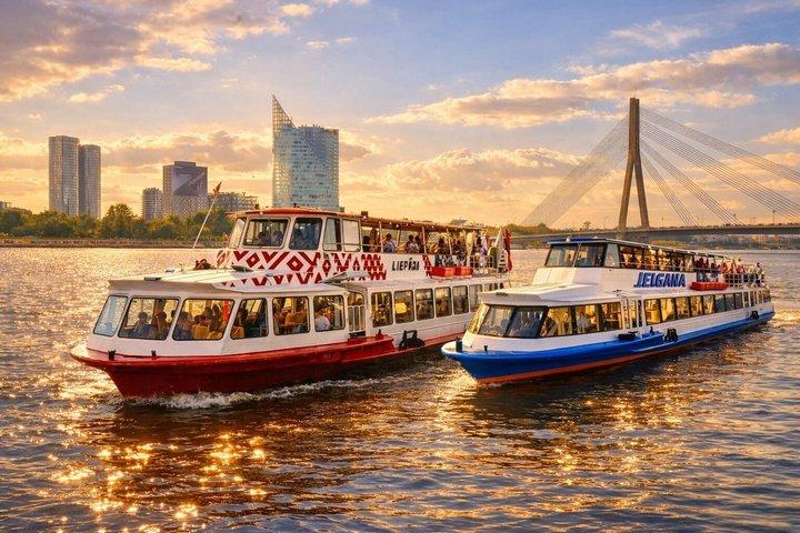 Top City Panorama Cruise With Bar & WiFi by boat Jelgava/Liepaja