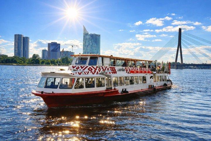 Top City Panorama Cruise With Bar & WiFi by boat Jelgava/Liepaja